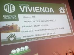 Se realizó el último sorteo del Programa ATE Vivienda y Refacción