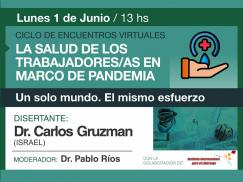 Ciclo de Encuentros Virtuales: La salud de los trabajadores y las trabajadoras en marco de pandemia