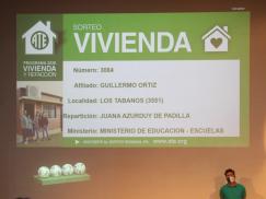 Se realizó el noveno sorteo del Programa ATE Vivienda y Refacción