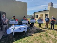 Felicidad y emoción en la entrega de vivienda a 5 mujeres trabajadoras