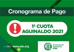 Fecha de Cobro del medio Aguinaldo