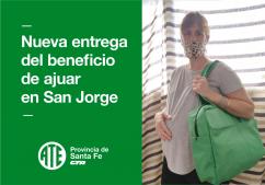 Nueva entrega del beneficio de ajuar en San Jorge
