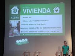 Vivienda y Refacción: 19º sorteo con beneficiarios/as de distintos puntos de la provincia