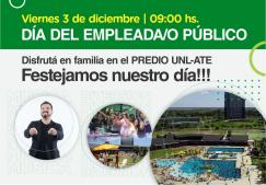 El 3 de diciembre festejamos el Día del Empleado Público/a en nuestro Predio