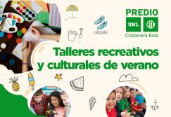 Predio UNL ATE: Talleres recreativos y culturales de verano