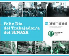 Saludo especial a trabajadores/as del SENASA en su día