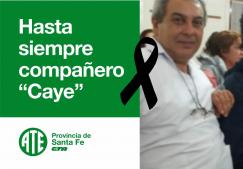 ¡Te vamos a extrañar querido compañero Caye!