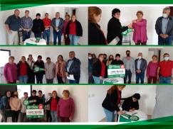 Una trabajadora de la salud recibió las llaves de su casa en Casilda