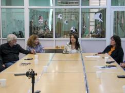 La decana de la Facultad de Ciencias Económicas de la UNL  visitó ATE