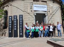 Visita y recorrida en el Espacio de la Memoria