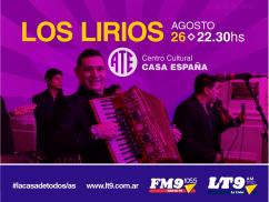 Disfrutá el Recital de Los Lirios en LT9