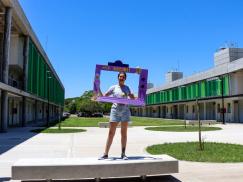  Becas estudiantiles “Germán Abdala” de ATE: se recibió Sabrina, hija de una afiliada de San Javier