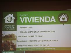 17º sorteo del Programa ATE Vivienda y Refacción: 7 trabajadoras y 3 trabajadores son los/as pre adjudicados/as esta semana