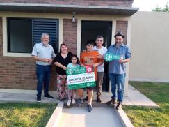 ATE Vivienda y Refacción: una nueva casa que se entrega en San José del Rincón