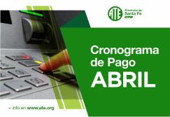 Cronograma de pago de haberes a los empleados/as públicos provinciales