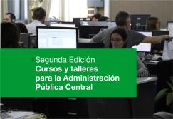 Inscripciones abiertas: talleres para la Administración Pública Central