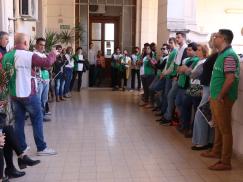 Estado de Asamblea sin atención al público en el Ministerio de Gobierno, Justicia y Derechos Humanos
