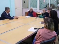 El Diputado Provincial Oscar Cachi Martínez presentó a las autoridades de ATE su proyecto de Ley sobre la “Cláusula Gatillo”