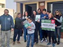 ATE entregó una vivienda en la localidad de Ibarlucea