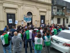 ATE acompañó a los trabajadores/as de prensa frente a Radio Nacional