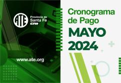 Cronograma de pago de haberes a los trabajadores/as públicos provinciales
