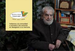 Convocatoria a un abrazo y homenaje a Osvaldo Bayer en ATE Casa España