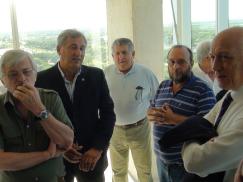 Visita oficial a las obras del Hotel Colonia de Vacaciones UNL ATE
