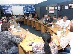 Reunión de la mesa nacional de la CTA de los Trabajadores