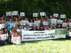 Gestiones ante el Gobernador por el pase a planta de contratados