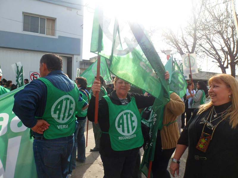 Jornadas de protesta de Salud en Reconquista y San Jorge 