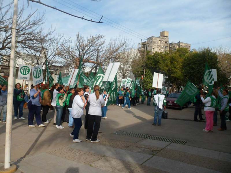 Jornadas de protesta de Salud en Reconquista y San Jorge 