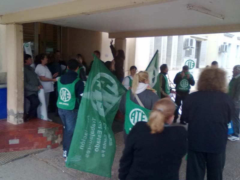 Jornadas de protesta de Salud en Reconquista y San Jorge 