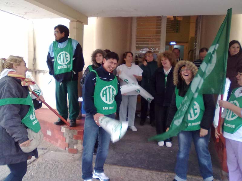 Jornadas de protesta de Salud en Reconquista y San Jorge 