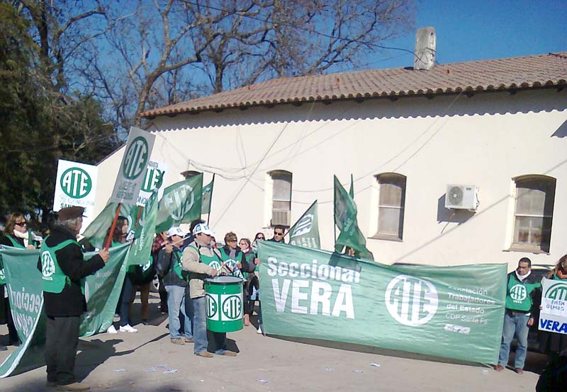 Protesta en el Hospital de Vera