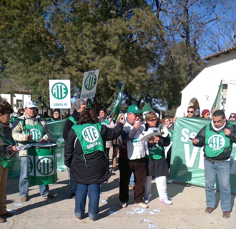 Protesta en el Hospital de Vera