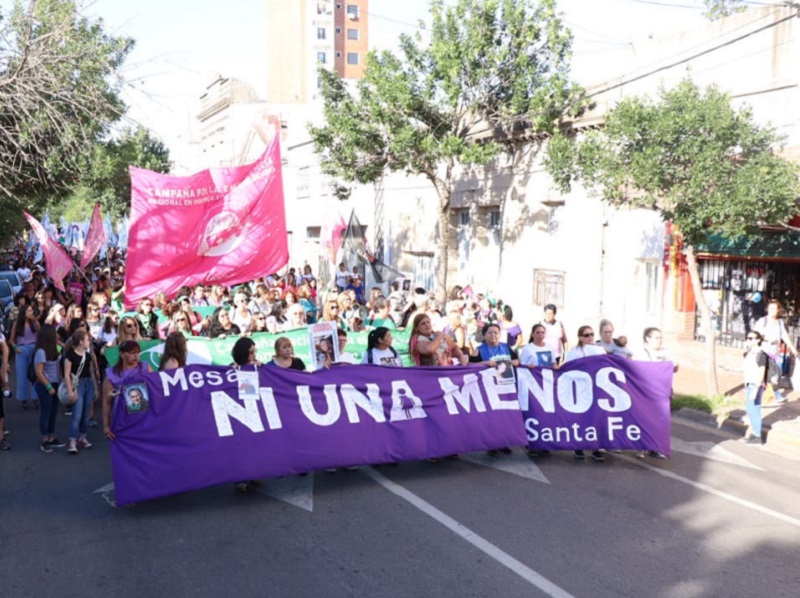 Marcha en Santa Fe