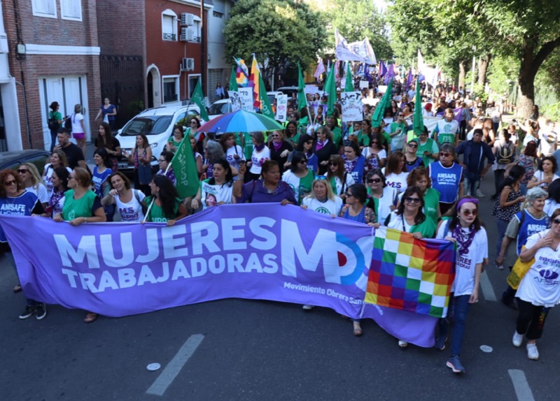 Marcha en Santa Fe