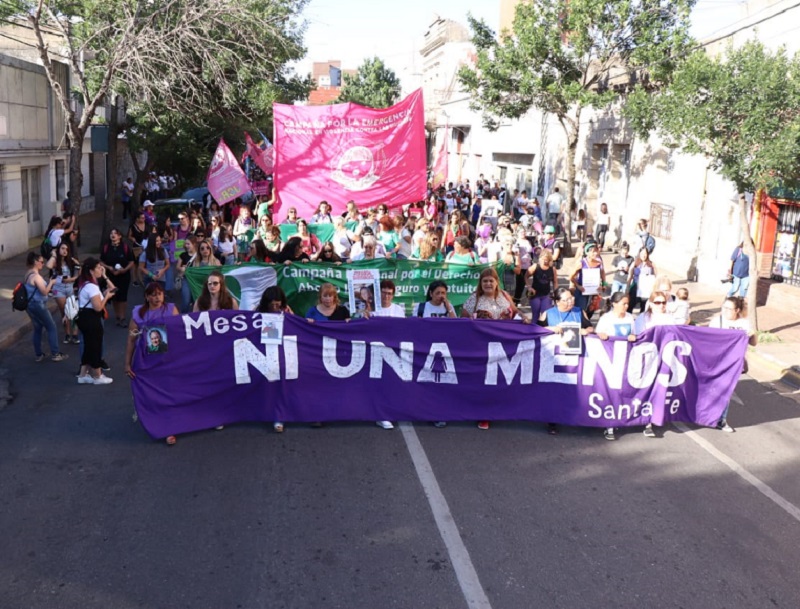 Marcha en Santa Fe