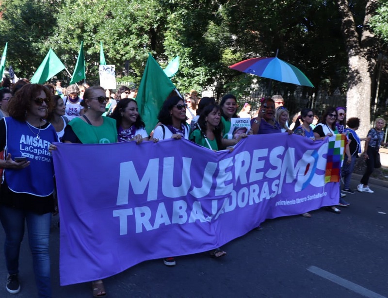 Marcha en Santa Fe