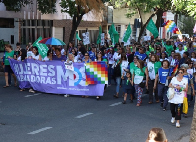 Marcha en Santa Fe