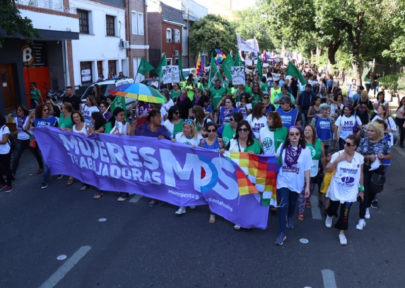 Marcha en Santa Fe