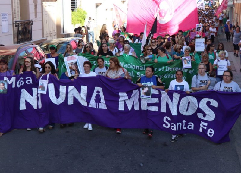 Marcha en Santa Fe