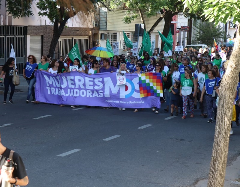 Marcha en Santa Fe