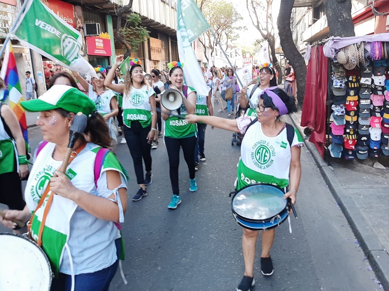 Marcha en Rosario