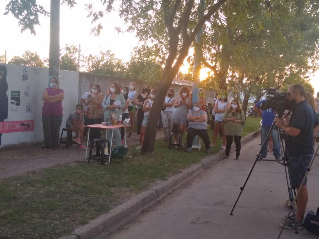 Actos del 8M del Frente de Mujeres Sindicalistas del Dpto San Martín