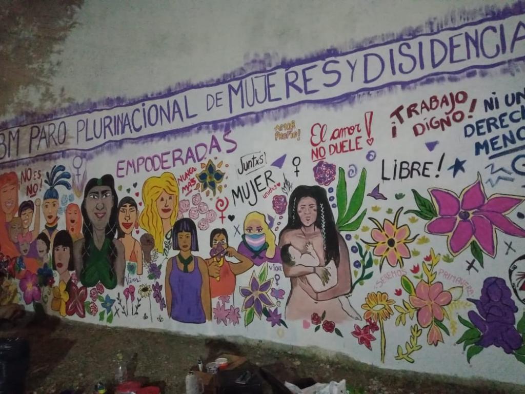 Mural 8M en Granadero Baigorria