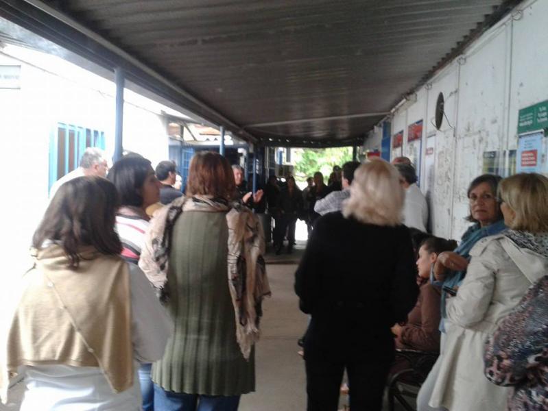 Asamblea en la Dirección de Vivienda