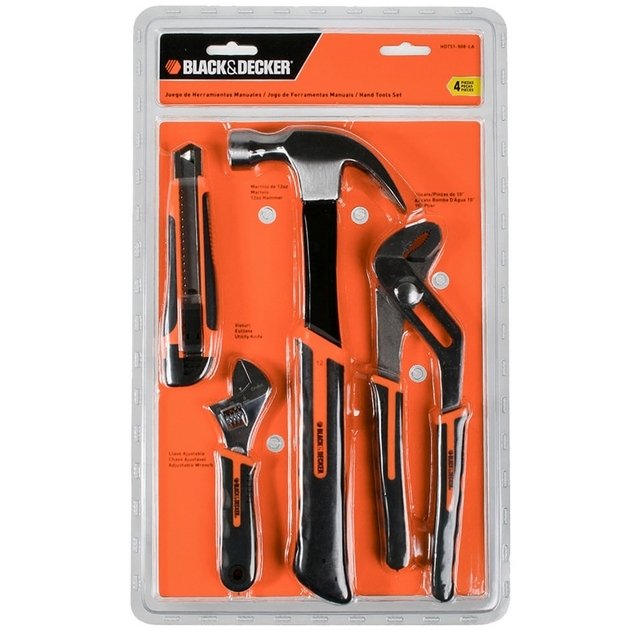 11010009-0 - HERRAMIENTA B&D SET HDT51-908 (4 PIEZAS)