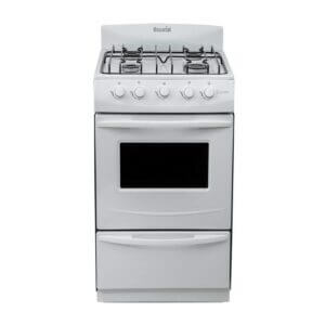 Cocina Escorial Candor BL 50CM Gas natural