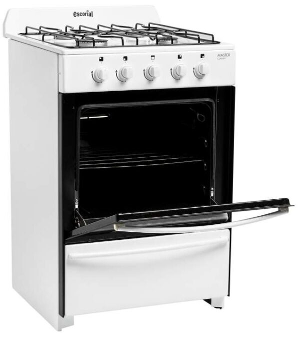 Cocina Escorial Candor BL 50cm Gas licuado - Image 2
